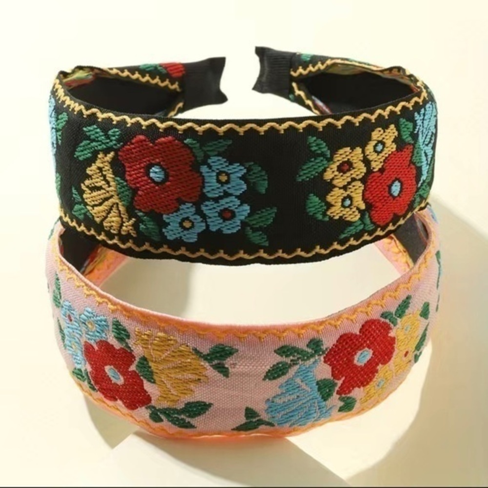 Beautiful headbands. You are buying both for one price. New